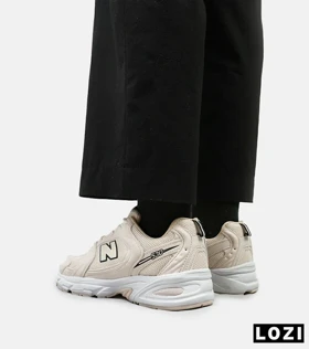 کفش کتانی مردانه و زنانه کرم NEW BALANCE 530 مدل 4724