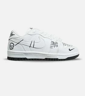 کفش کتانی مردانه و زنانه سفید نایک NIKE jordan Vodoo