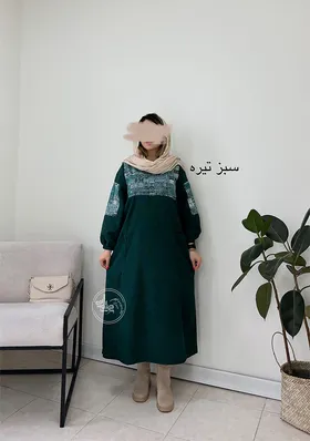پیراهن مانتویی سیتا