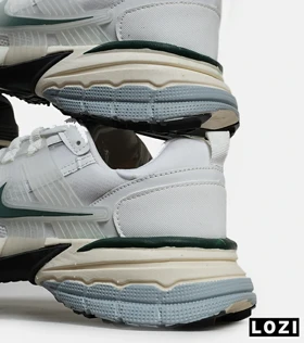 کفش کتانی مردانه و زنانه سفید کرم سبز Nike cushlon مدل 6014