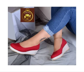 کفش لژدار حصیری زنانه