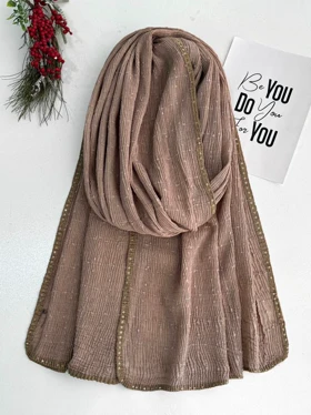 شال دور پولکی