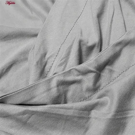 ست تیشرت و شلوارک ورزشی زنانه رنگ طوسی مدل 5223-697p