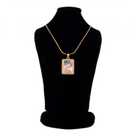 گردنبند دخترانه فانتزی مدل گل