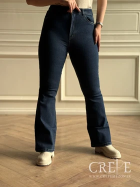 جین بوت کات سایز بزرگ قد 106