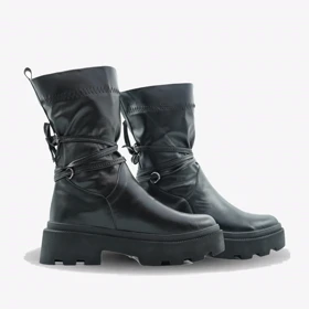 کفش نیم بوت زنانه استرج بندی مدل 0117_Boots