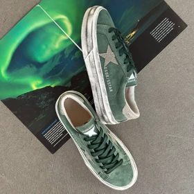 کتانی سبز مخمل GOLDEN STAR