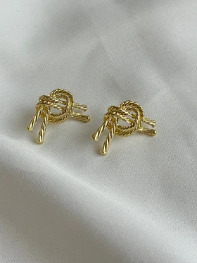 گوشواره زارا مینیمال گره