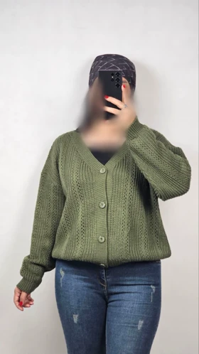 ژاکت 4 دکمه طرحدار کد 40177