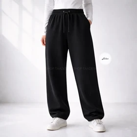 شلوار اسلش زنانه مدل ویب (مشکی)