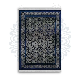 فرشینه از جنس پارچه هازان مخمل ترک طرح سنتی و مدرن برند دفه کد DAMG351