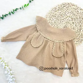 پیراهن ابر و بادی دخترانه