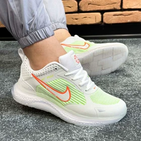 کتانی اسپرت مردانه و زنانه مدل نایک ایر مکس AIR_MAX رنگ سفید