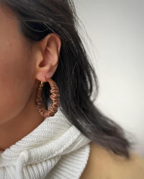 گوشواره های طرح زمستانی