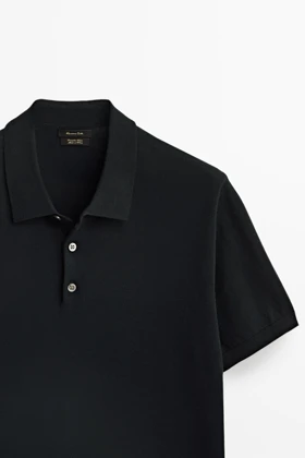 تیشرت یقه پولو مردانه massimo-dutti