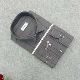 پیراهن استین بلند مردانه ( قواره کلاسیک-قواره معمولی )- پیراهن مجلسی طرحدار مردانه