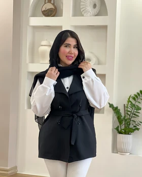 شومیز کمردار وست