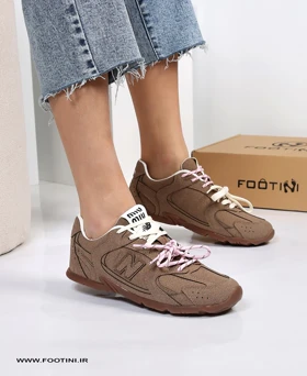 کفش کتانی زنانه BD Miu Miu New Balance