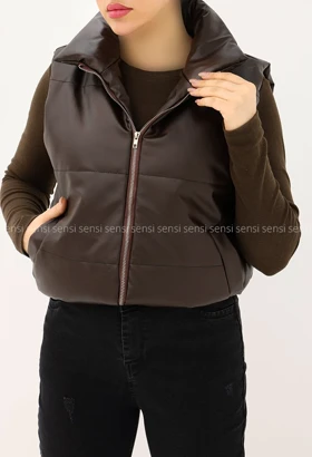 پافر آستر دار چرم کد1005181