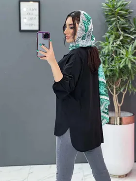مانتو شومیزی بابوس آستین کش