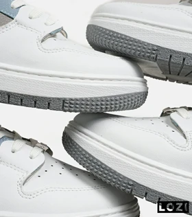 کفش کتانی مردانه سفید طوسی آبی نایک NIKE SB