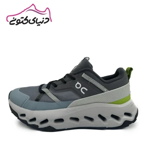 کتانی آن رانینگ Qc طوسی سبز اورجینال