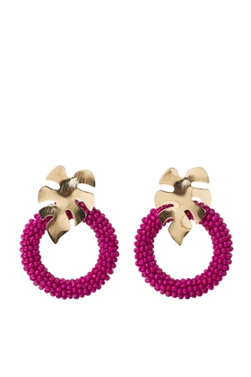 گوشواره زنانه پارفوآ Parfois کد 177781 (بنفش)