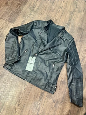 کاپشن چرم پلیسی وارداتی