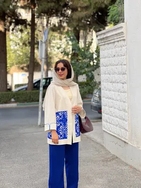 کت لینن خارجی