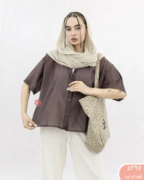 شومیز شیشه ای آوینا 5397
