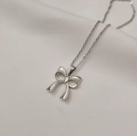 گردنبند پاپیون واقعی🎀