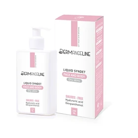 کرم ژل پاک کننده صورت و بدن پوست خشک درمنجلین 200 میل