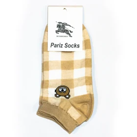 جوراب ساق کوتاه طرح خرسی