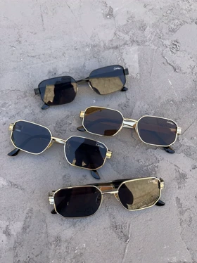 عینک کارتیر کد 73939 Cartier (نقره ای مشکی)