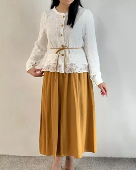 ست شومیز+دامن مجلسی کد 5529