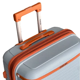 چمدان نشکن تیتان پلورا مدل TITANPLORA - TP6666 TRAVEL IN STYLE سری 4 عددی (کیف آرایشی هدیه)