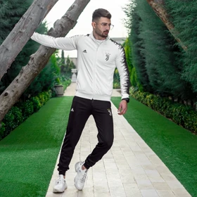 ست سویشرت شلوار یوونتوس مردانه مدل R77 ویژه