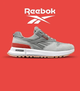 کفش کتانی طوسی قرمز REEBOK Unphased Pro مدل 4612