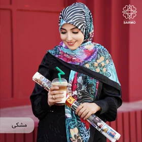روسری نخ پنبه جنگل