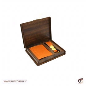 ست هدیه چرم جاکارتی و جاکلیدی mrc1318-15