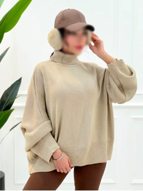 بافت یقه اسکی مدل شمیسا کد 40212