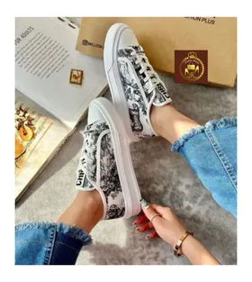 کتانی ونس زنانه بندی CHRISTIAN DIOR