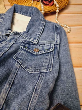 کت جین وارداتی دخترانه طرح خرگوش