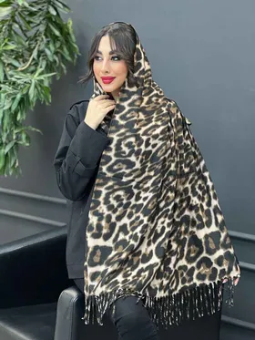 شال طرح پلنگی