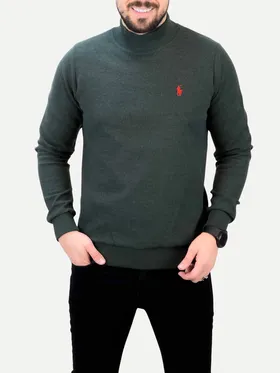 پلیور یقه 5 سانت polo سبز