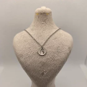 پلاک استیل با حکاکی کلمه (پناهم) رنگ ثابت کد mi2030