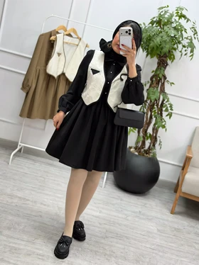 پیراهن وژیله شانی