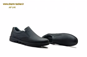 کفش مردانه بدون بند چرم طبیعی si185