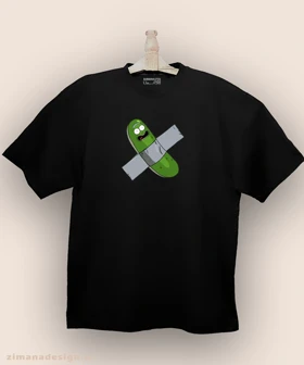 تیشرت لش مردانه و زنانه طرح ریک اند مورتی کد 915