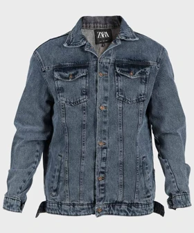 کت جین آبی و ساده 0204